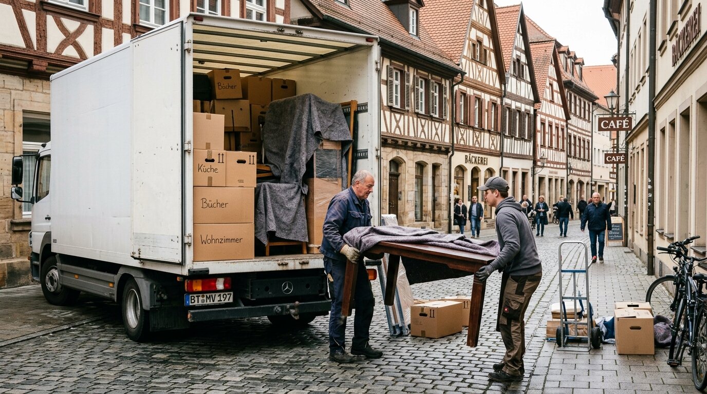 Privatumzug in Bayreuth