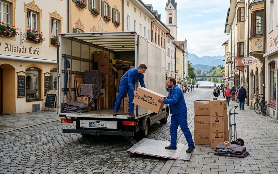 Umzugsunternehmen Vergleichen und sparen beim Umzug in Rosenheim