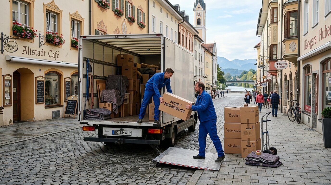 Umzug in Rosenheim