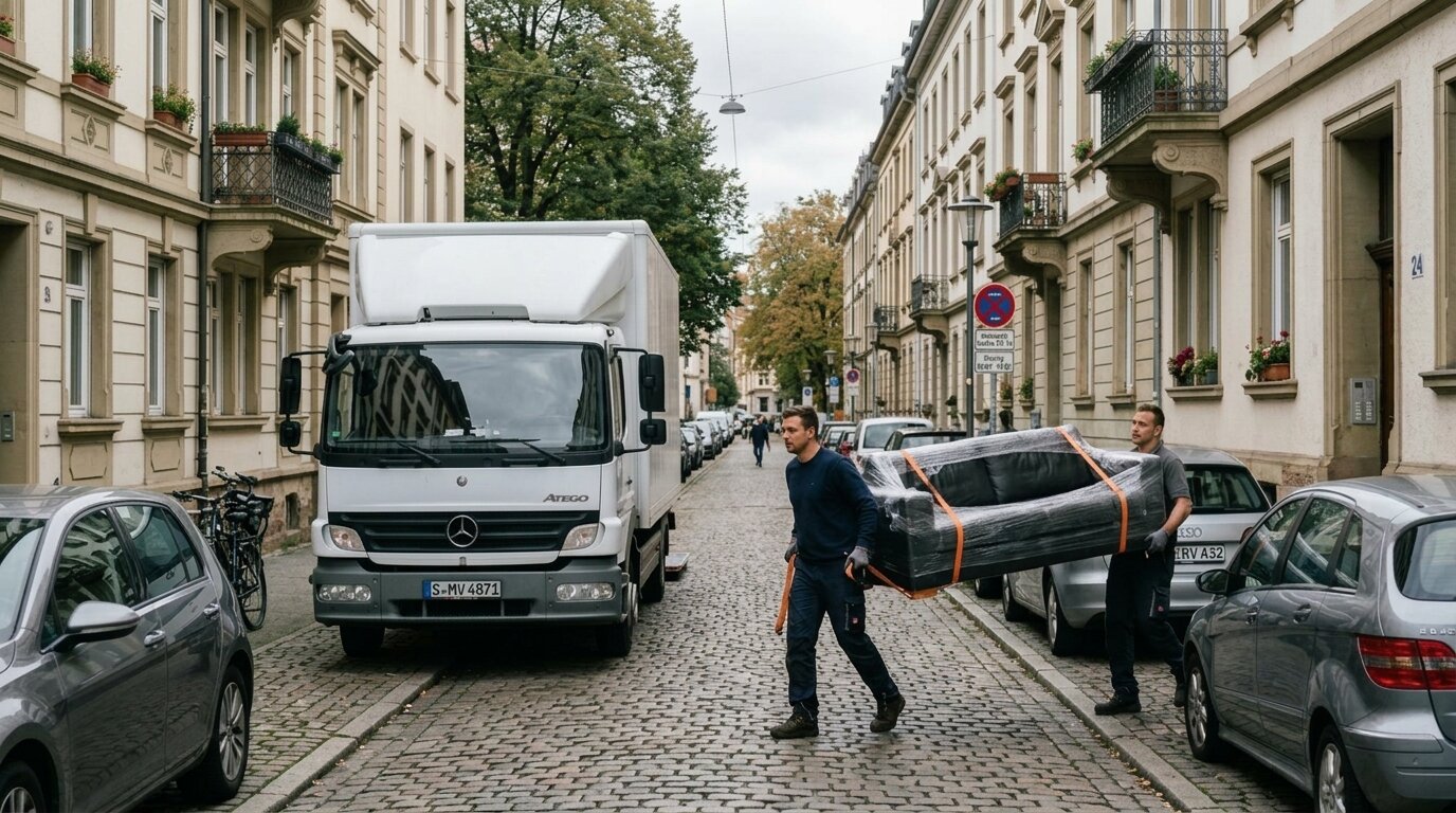 Umzug in Stuttgart