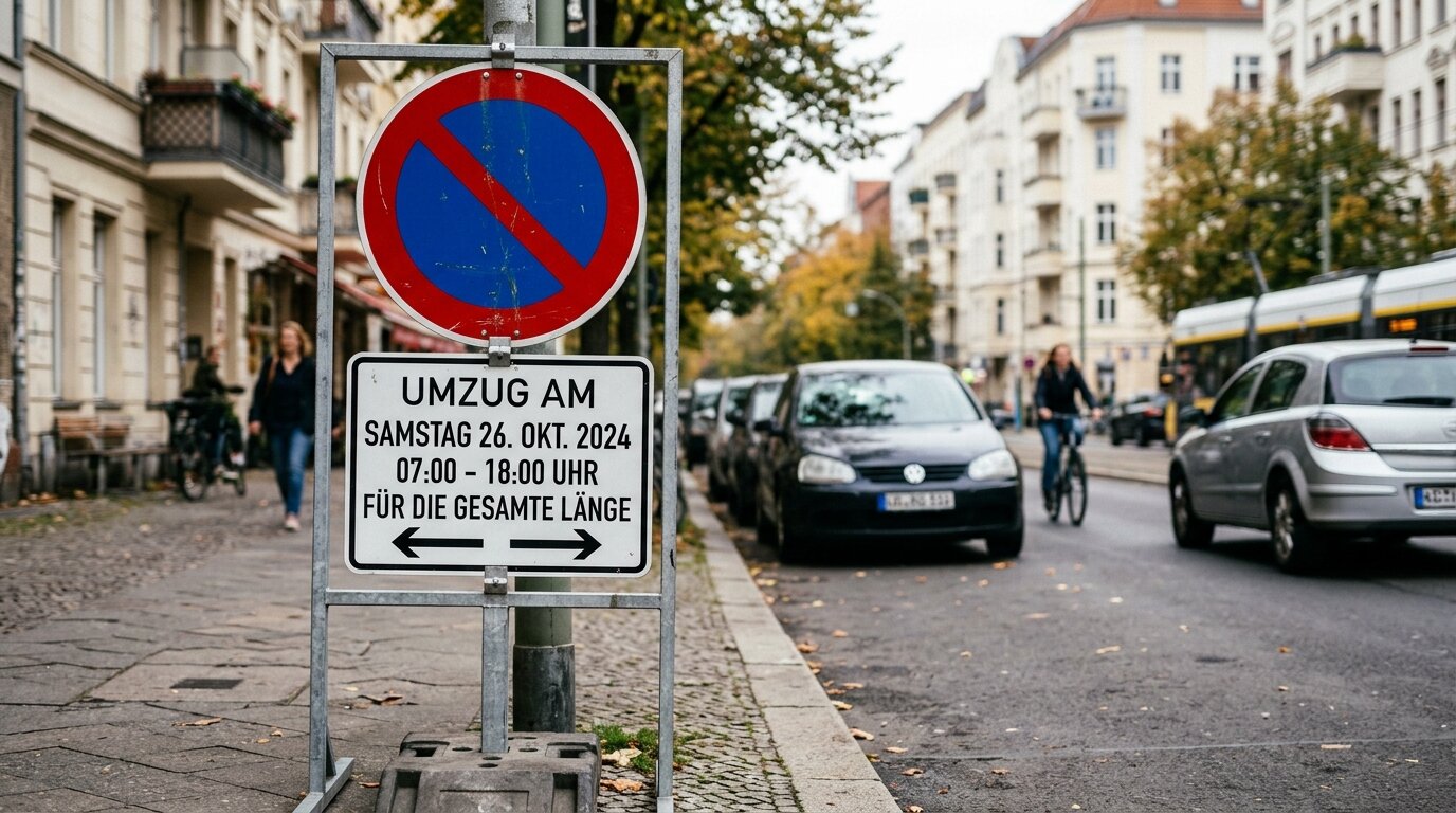 Halteverbot Umzug
