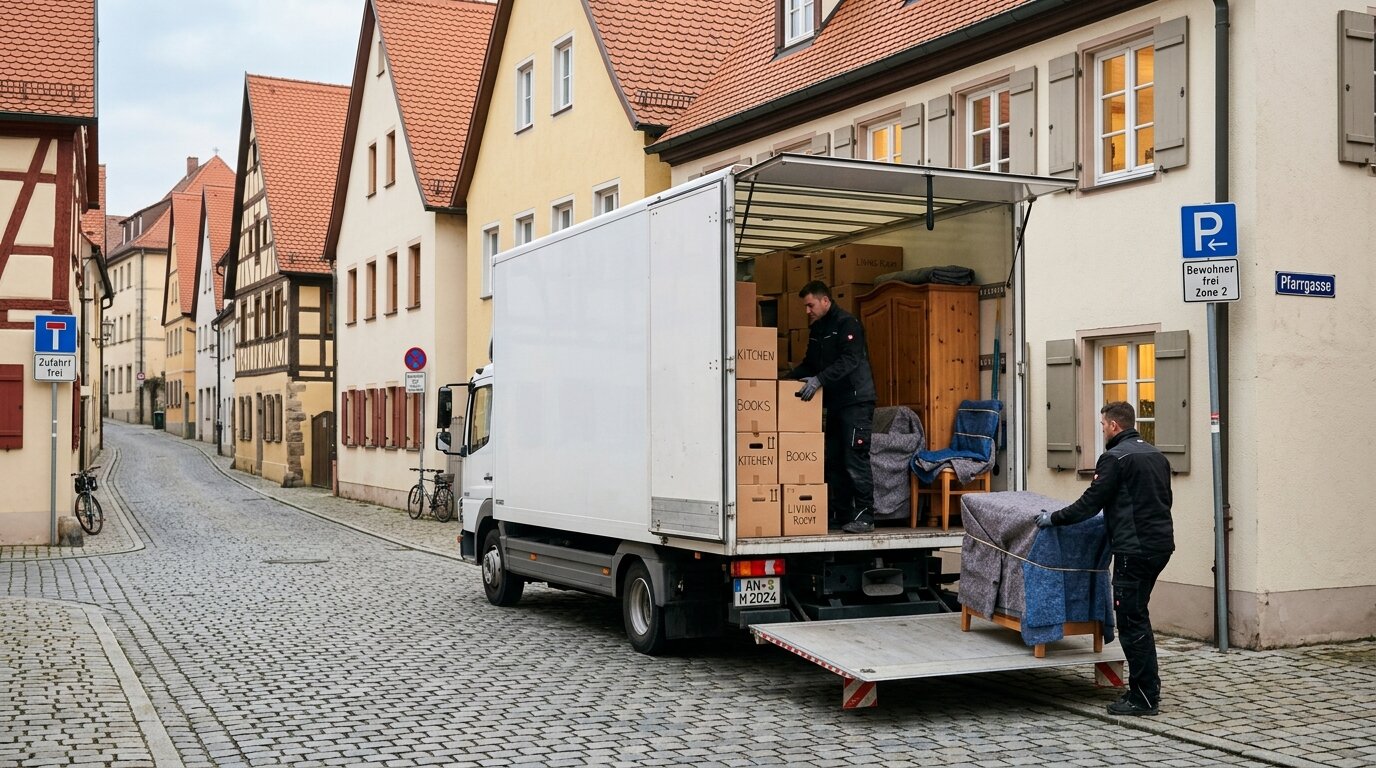 Umzug in Ansbach mit LKW Umzug in Ansbach mit LKW