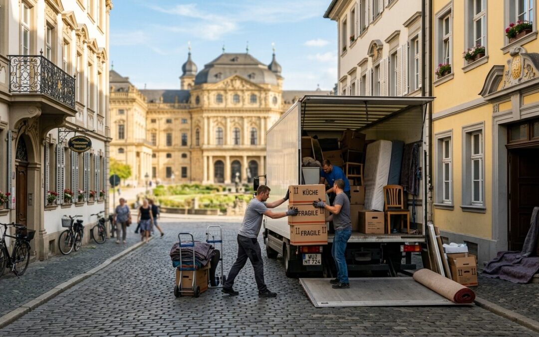 Vergleichen und sparen beim Umzug in Würzburg