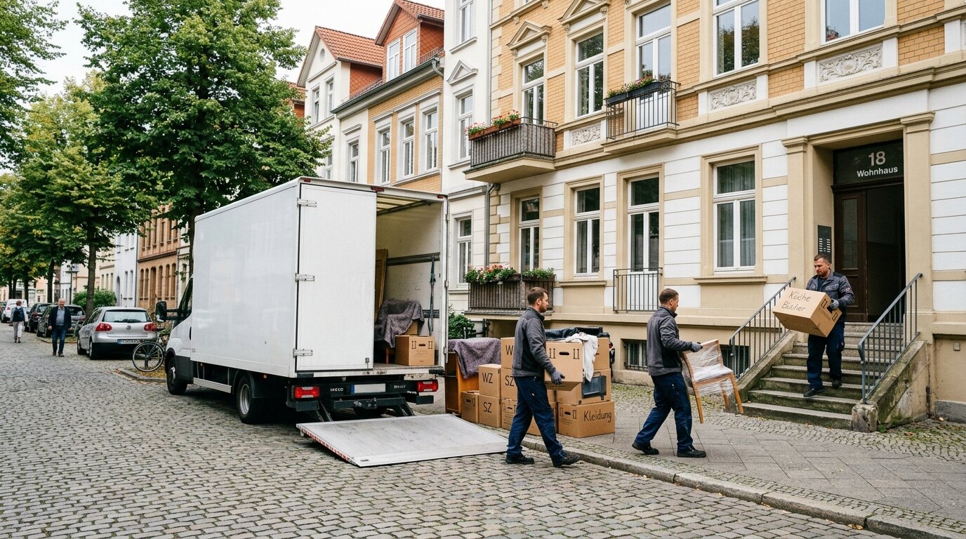 Umzug mit LKW in Hannover