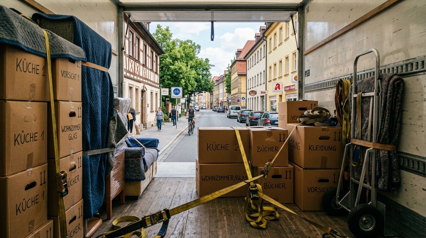 Umzugstransport in Erlangen