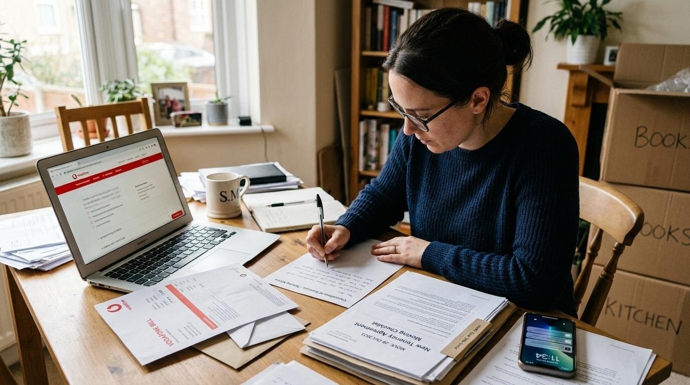 Vodafone Kündigung bei Umzug