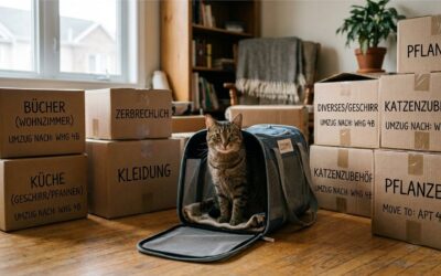 Ratgeber 23 Umzug mit Katze: Tipps für Beruhigungsmittel und Eingewöhnung